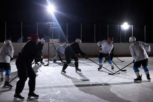 hockey teamwork strategy