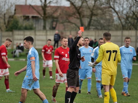 referee signaling a penalty