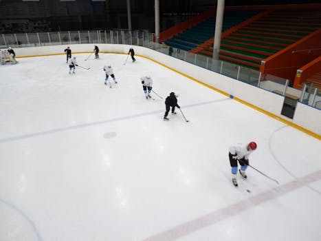 hockey training session